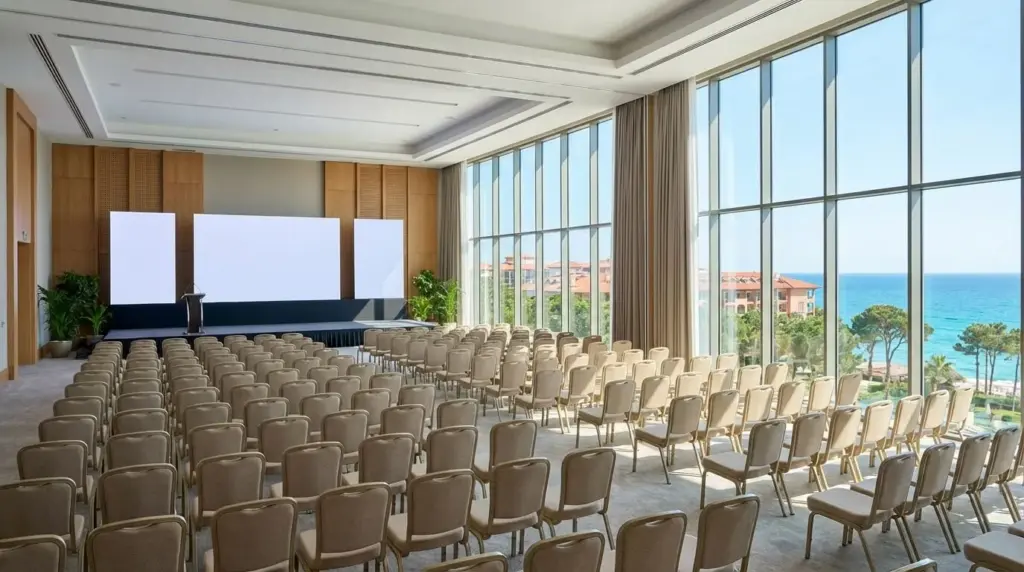 Конгресс-центр Анталии - Современный конференц-зал с видом на Средиземное море, конференц-зал, профессиональная инфраструктура для мероприятий